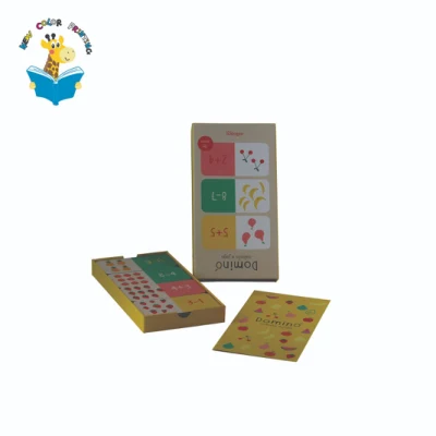 Boîte à cartes Domino avec papier cartonné