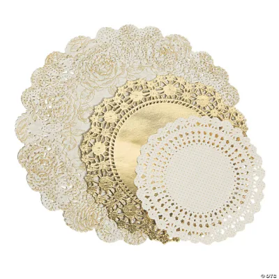 Napperons en dentelle de papier rond en gros gâteau napperon fête mariage décoration de cuisson